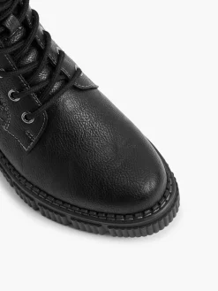 Outlet Lace Up Boot with Faux Fur Lining Women Loafers & Low Shoes·Comfort|Boots·Comfort Boots