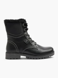 Outlet Lace Up Fur Lined Comfort Boot Women Loafers & Low Shoes·Comfort|Boots·Comfort Boots