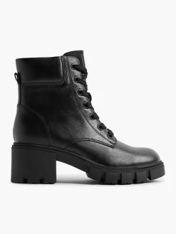 Clearance Lace Up Heeled Biker Boot Women Boots·Biker Boots|Boots·Heeled Boots