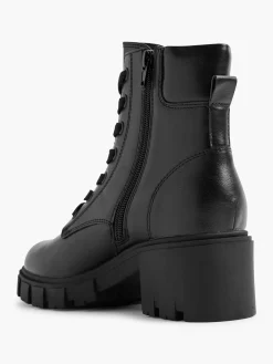 Clearance Lace Up Heeled Biker Boot Women Boots·Biker Boots|Boots·Heeled Boots
