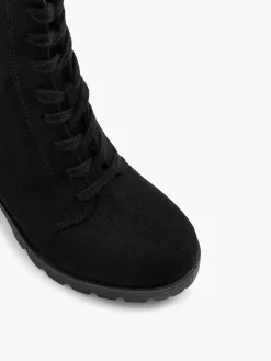 Hot Lace Up Heeled Platform Boot Women Boots·Heeled Boots|Boots·Lace-Up Boots