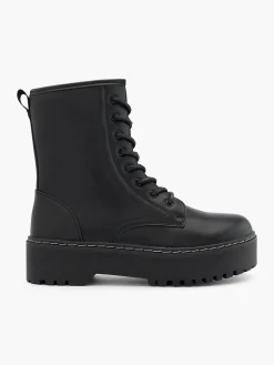 Discount Lace Up Platform Biker Boot Women Boots·Biker Boots|Boots·Chunky Boots