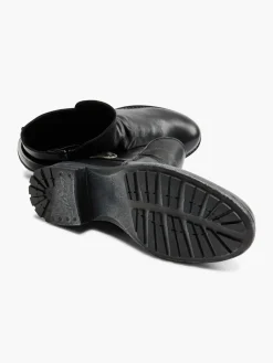 Leather Buckle Detailed Ankle Boot Women Boots·Leather Boots|Boots·Ankle Boots