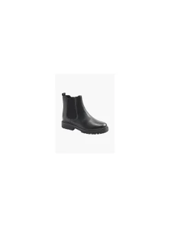 Clearance Leather Faux Fur Lined Chelsea Boot Women Boots·Winter Boots|Boots·Leather Boots