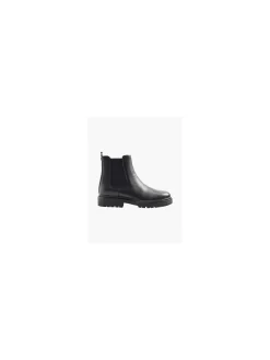 Clearance Leather Faux Fur Lined Chelsea Boot Women Boots·Winter Boots|Boots·Leather Boots
