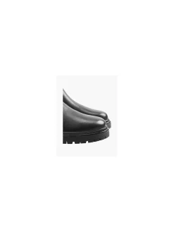 Clearance Leather Faux Fur Lined Chelsea Boot Women Boots·Winter Boots|Boots·Leather Boots