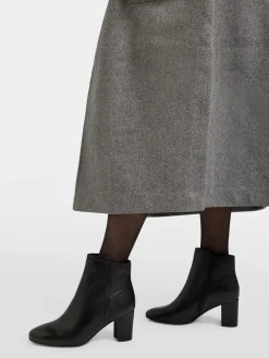Online Leather Heeled Boot Women Boots·Leather Boots|Boots·Ankle Boots
