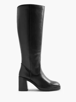 Hot Leather Platform Long Leg Boot Women Boots·Knee High Boots|Boots·Leather Boots