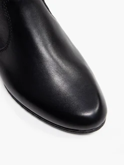 Clearance Leather Ruched Ankle Boot Women Boots·Leather Boots|Boots·Ankle Boots
