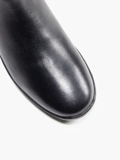 Hot Leather Wedge Comfort Boot with Ring Detail Women Loafers & Low Shoes·Comfort|Boots·Comfort Boots