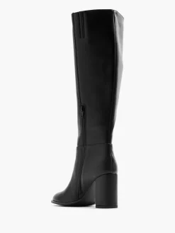 Outlet Long Leg Block Heeled Boot Women Boots·Knee High Boots