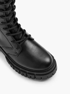 Discount Long Leg Lace Up Biker Boot Women Boots·Biker Boots