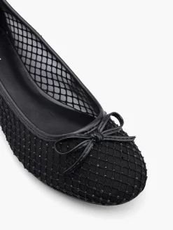 Discount Mesh Embellished Ballet Slipper Women Loafers & Low Shoes·Ballet Pumps