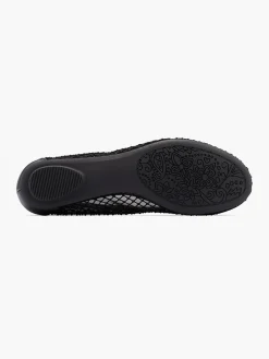 Discount Mesh Embellished Ballet Slipper Women Loafers & Low Shoes·Ballet Pumps