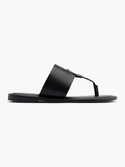 Best Metal Ring Toe Thong Flat Sandal Women Sandals·Flat Sandals