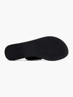 Best Metal Ring Toe Thong Flat Sandal Women Sandals·Flat Sandals