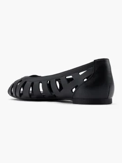 Sale Open Toe Cut Out Ballet Pump Women Loafers & Low Shoes·Ballet Pumps