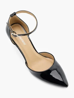New Patent Heel with Ankle Strap Women Heels·High Heels