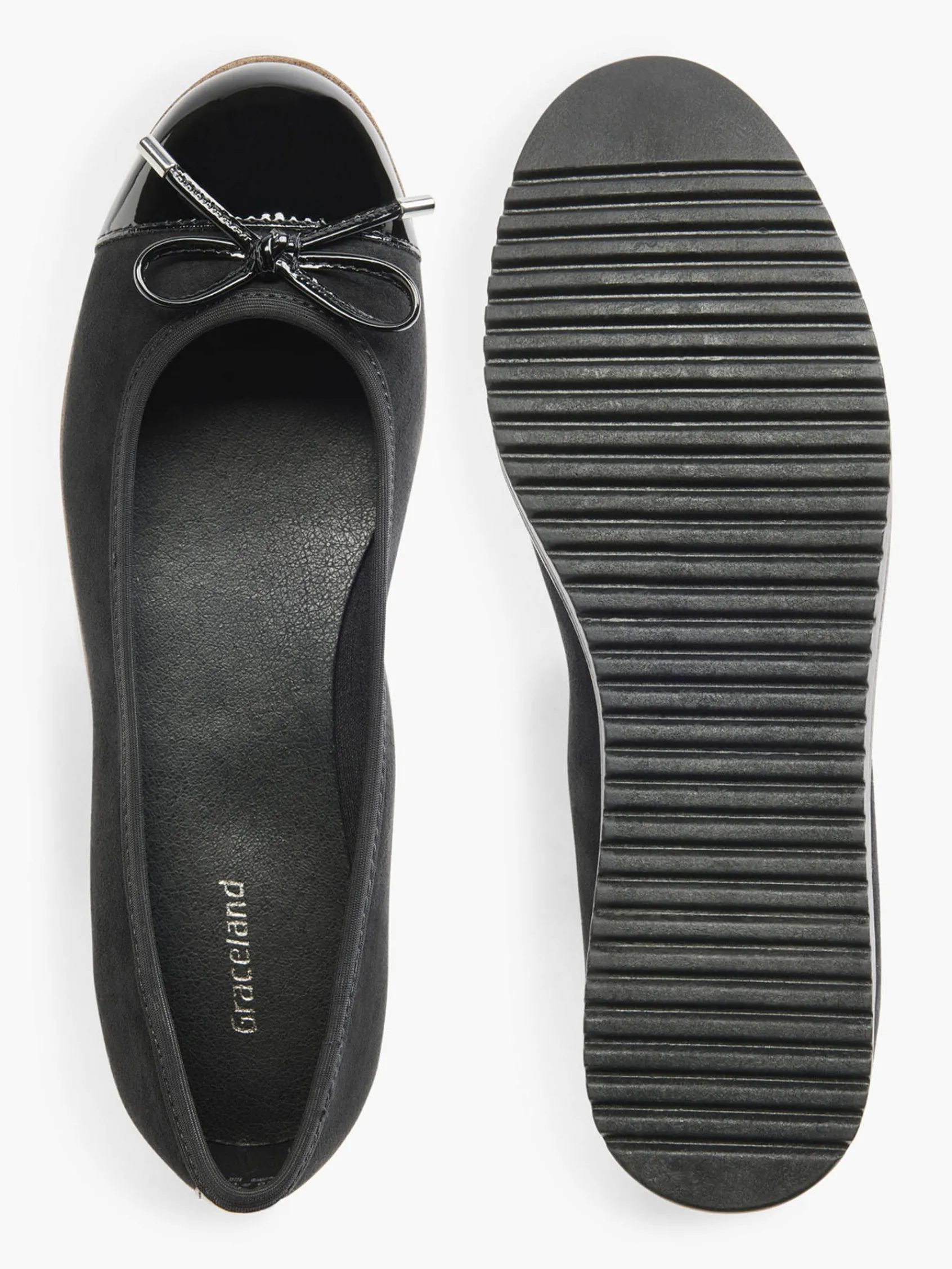 Outlet Patent Toe Ballerinas Women Girls School Shoes·Girls Teen School Shoes|All Girls·Teens