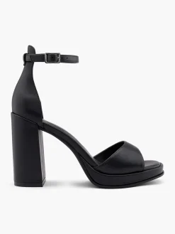 Online Platform Heel with Ankle Strap Women Heels·Platform Heels