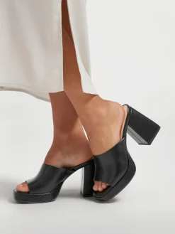 Discount Platform Heeled Mule Women Heels·Platform Heels