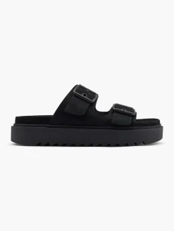 Best Platform Sandal with Double Buckle Detail Women Sandals·Mules