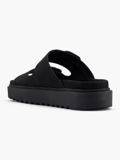 Best Platform Sandal with Double Buckle Detail Women Sandals·Mules
