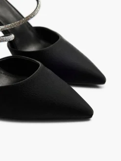 Hot Pointed Toe Stiletto Heel with Diamante Straps Women Heels·High Heels