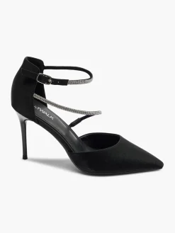 Hot Pointed Toe Stiletto Heel with Diamante Straps Women Heels·High Heels