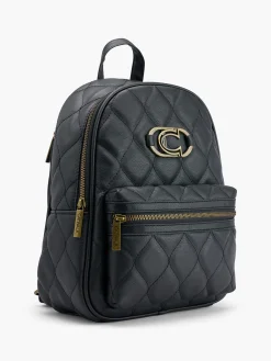 Discount Quilted Backpack with Logo Detail Women Backpacks