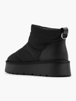 New Quilted Platform Warm Lined Ankle Boot Women Boots·Winter Boots|Boots·Faux Fur Lined Boots
