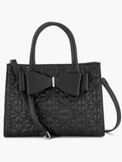 Hot Quilted Tote Bag with Bow Decoration Women Bags·Handbags