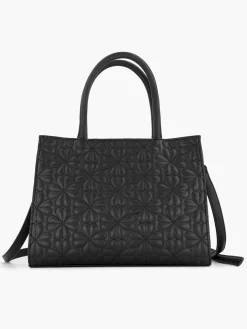 Hot Quilted Tote Bag with Bow Decoration Women Bags·Handbags