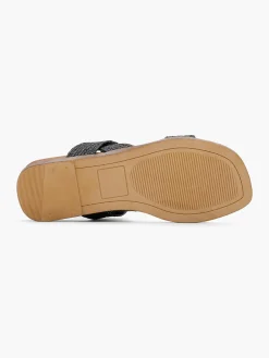 Best Raffia Textile Strapped Flat Sandal Women Sandals·Flat Sandals