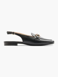 Best Slingback Ballerina Flat with Chain Detail Women Heels·Slingback Heels
