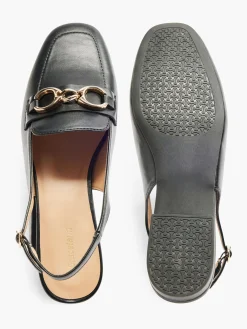Best Slingback Ballerina Flat with Chain Detail Women Heels·Slingback Heels