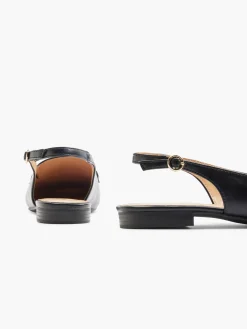Best Slingback Ballerina Flat with Chain Detail Women Heels·Slingback Heels