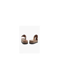 Online Slip On Wedge Heeled Mule Women Sandals·Mules|Sandals·Flat Sandals