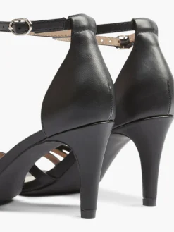 Best Stiletto Heel with Silver Strap Detail Women Sandals·Heeled Sandals|Heels·High Heels