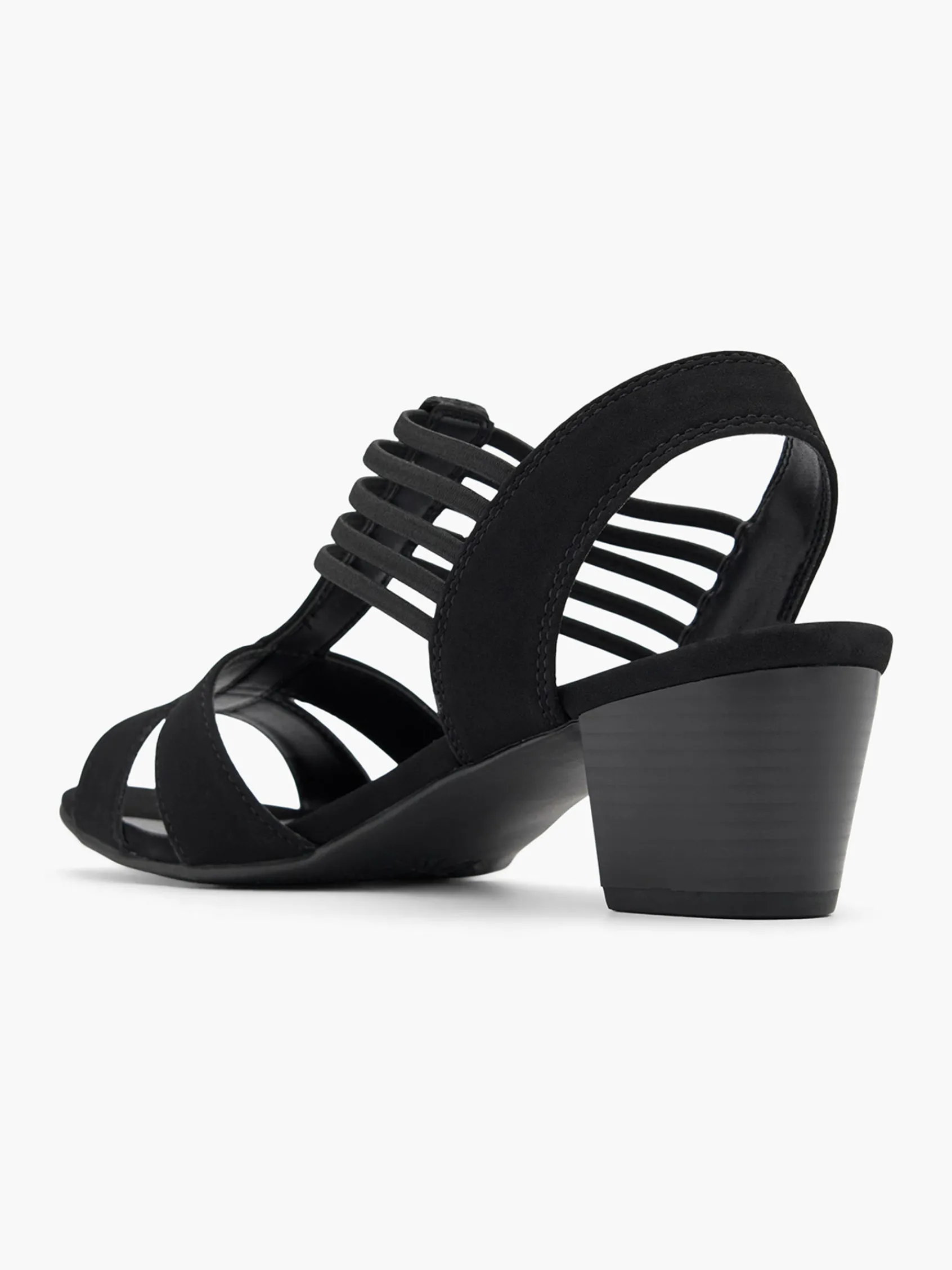 Clearance Strappy Heeled Sandals Women Sandals·Heeled Sandals|Heels·Block Heels