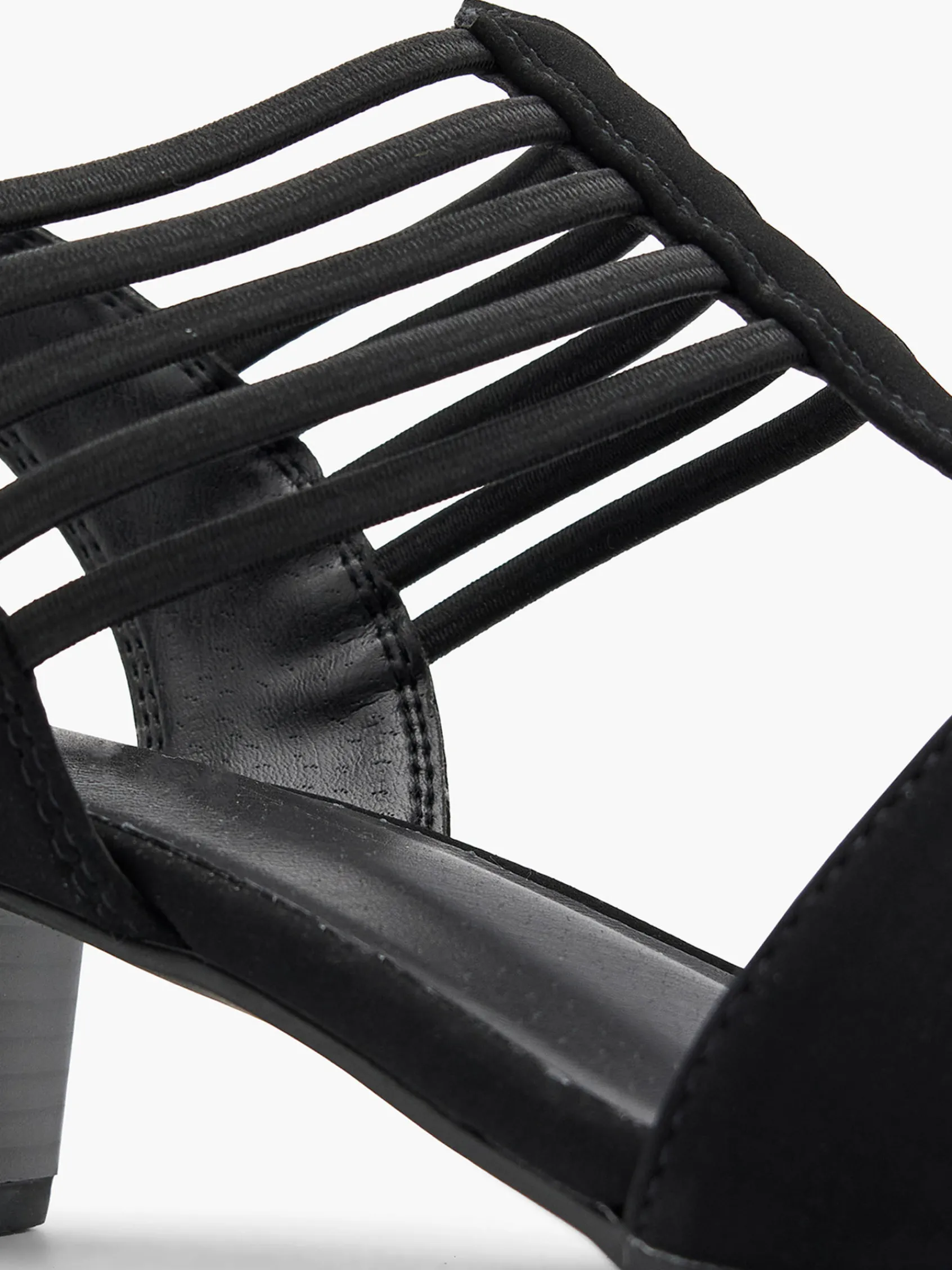 Clearance Strappy Heeled Sandals Women Sandals·Heeled Sandals|Heels·Block Heels