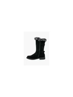 Outlet Suede Fur Detail Boot Women Boots·Winter Boots|Boots·Knee High Boots