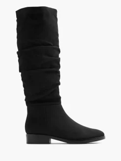 Best Suede Ruched Long Leg Boot Women Boots·Knee High Boots