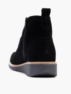 Online Suede Zip Detail Ankle Boot Women Boots·Heeled Boots|Boots·Ankle Boots