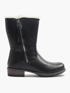 Online Tall Fur Lined Zipped Boot Women Boots·Winter Boots