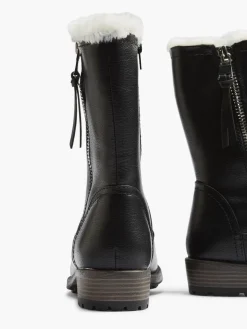 Online Tall Fur Lined Zipped Boot Women Boots·Winter Boots