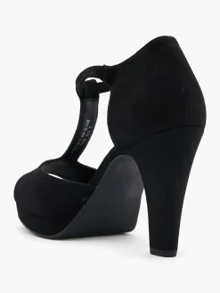 Online T-Bar Platform Peep Toe High Heel Women Heels·High Heels|Heels·Platform Heels