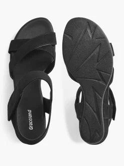 Best Touch Fasten Wedge Sandals Women Sandals·Heeled Sandals|Heels·Wedges