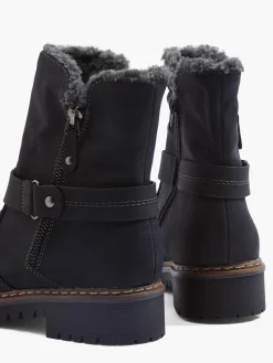 New Warm Lined Comfort Boots Women Loafers & Low Shoes·Comfort|Boots·Winter Boots