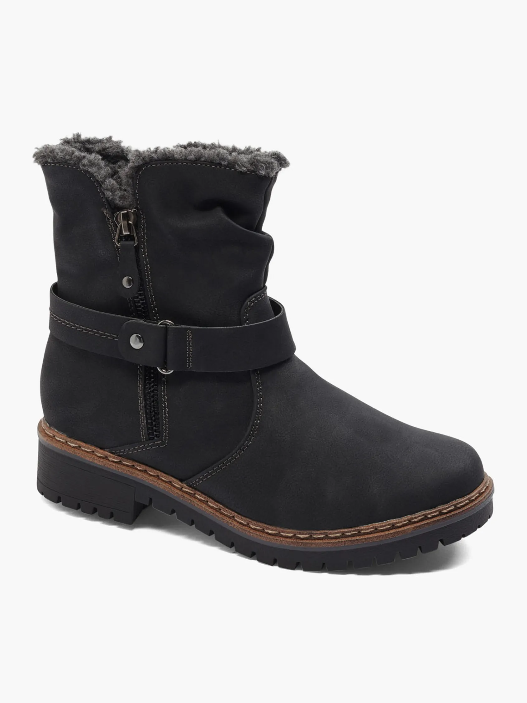 New Warm Lined Comfort Boots Women Loafers & Low Shoes·Comfort|Boots·Winter Boots